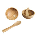 Bamboo Facial Mask Bowl Set