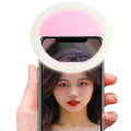 Rechargeable Portable Clip-on Selfie Fill Light With 36 LED