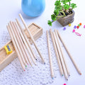 12- Piece Colored Pencil Set In Wooden Ruler Box