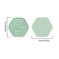 Hexagonal Silicone Coaster