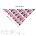 Custom American Flag Dog Bandana