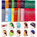 Multi-Purpose Bandanas Polyester Headbands
