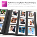 360 Pockets Photo Album for Instant Camera