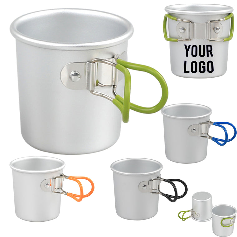 5Oz. Outdoor Camping Cup with Foldable Handle