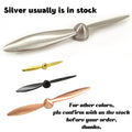 Metal Magnetic Spinning Airplane Propeller Letter Opener