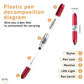 LED Finger Spinner Pen