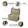 35QT Rotomolded Lockable Cooler Box