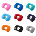 Inflatable U Shaped Pillow Travel Airplane Neck Pillow