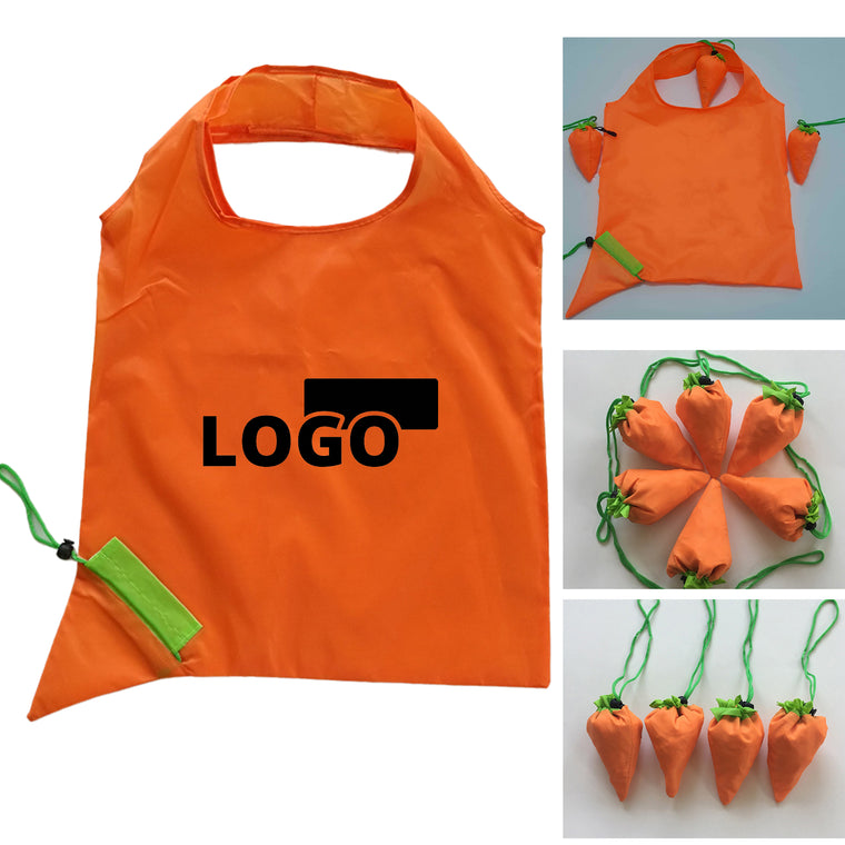Carrot Eco-Friendly Folding Reusable Shopping Bag