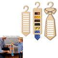 Men's Wooden Tie Rack