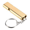Emergency Double Tube Whistle Keychain