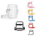 PVC Shoulder Transparent Crossbody Bag