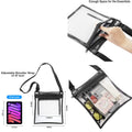 Pvc Crossbody Bag With Inner Pocket