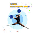 Metal Cheerleading Pom-Poms