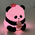 Panda Silicone Color Changing Soft Light Pat Night Light