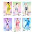 Reusable Eva Rain Ponchos For Adults