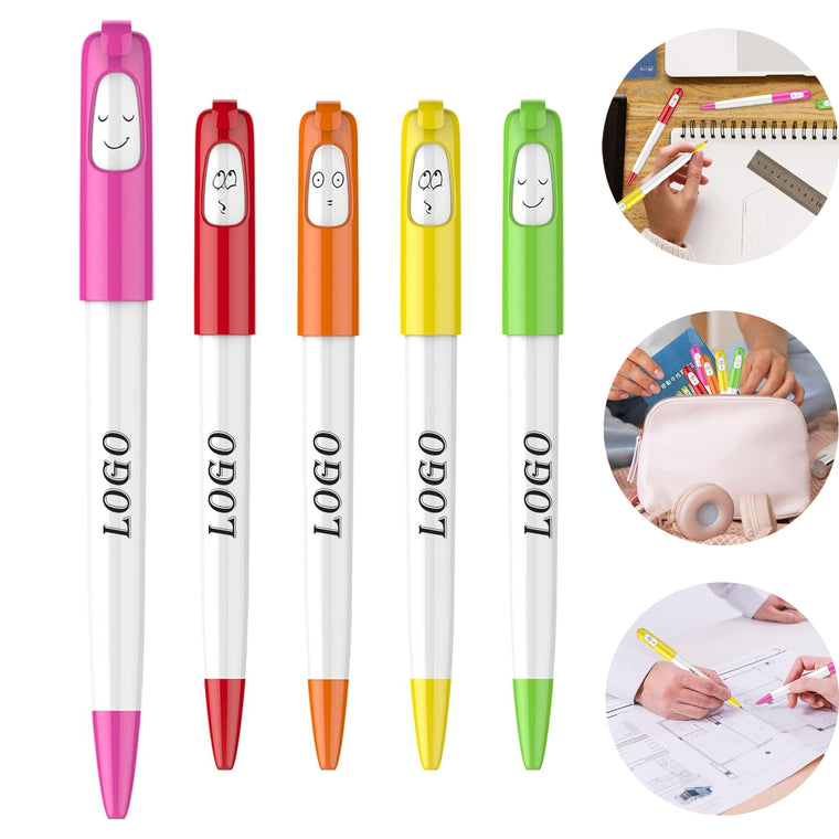 Creative Face Change Switch Ballpoint Pen