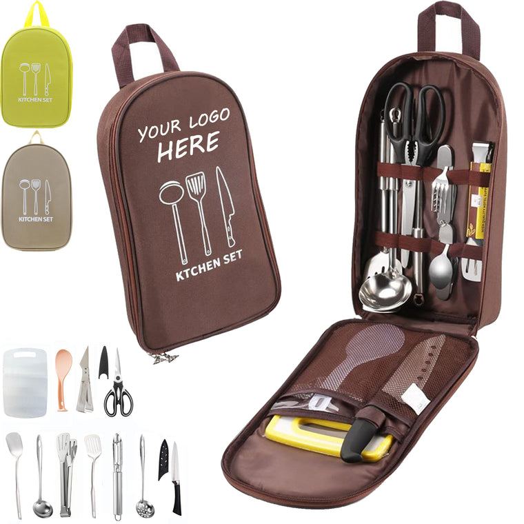 12-Piece Camping Kitchen Utensil Set