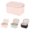 Travel Jewelry Organizer W/8Pcs Clear Velvet Bags for Girls