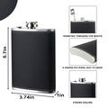 8 oz Leak Proof Stainless Steel Pocket Hip Flask