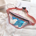 Pvc Transparent Waist Bag Clear Laser Fanny Pack