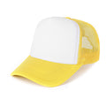 5-Panel Structured Cotton & Mesh Fabric Low Profile Cap