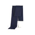 Solid Color Knitted Woven Scarf W/ Tassel
