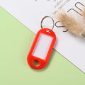 Plastic Key Tag With Label Window