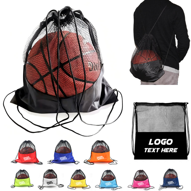 Sport Ball Carrier Drawstring Bag