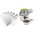 Stainless Steel Measuring Cups and Spoons Set