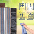 Large Barrel Fleece Picnic Blanket