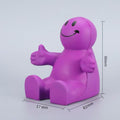 Custom 3.5" Squeezable Smile Face Guy Phone Holder
