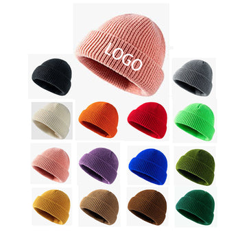 Warm Woolen Hat With High Stretch Head Circumference