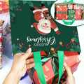 Christmas Non-Woven Fabric Shopping Bag With Lamination