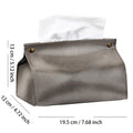 European Style Leather Tissue Box