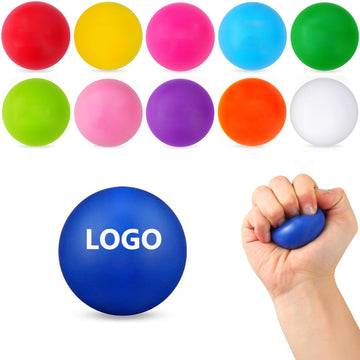 Multi-Hued Foam Fidget & Stress Relief Ball