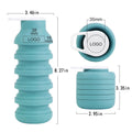 Collapsible Silicone Water Bottle