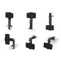 Foldable Cell Phone Stand Adjustable Holder
