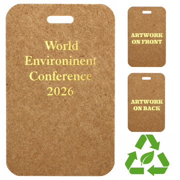 Eco-Friendly Kraft Paper Event Badge