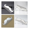 Goat Mustache Shape Comb Stainless Steel Beard Comb