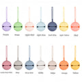 Food Grade Silicone Portable Pacifier Organizer with Lanyard