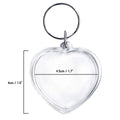 Clear Acrylic Photo Keychains