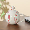 Baseball-Shaped Ceramic Mug
