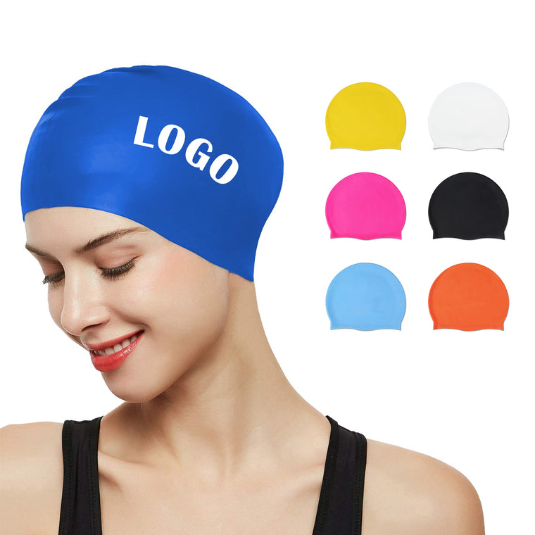 Silicone Swim Cap Easy To Put On And Off