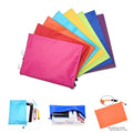 Zipper Document Bag Waterproof Oxford Cloth