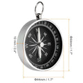 Pocket Compass with Key Ring