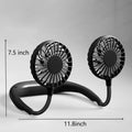 Hands Free Hang Around Neck Fans Hanging Sport