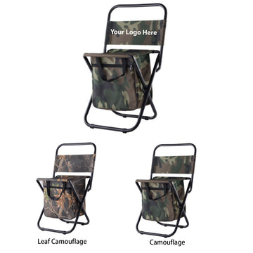 Comfort Foldable Chair with Cooler Bag