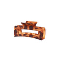 Large Square Matte Hair Clip for Ladies