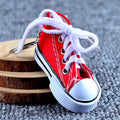 Mini Canvas Shoe Keychain